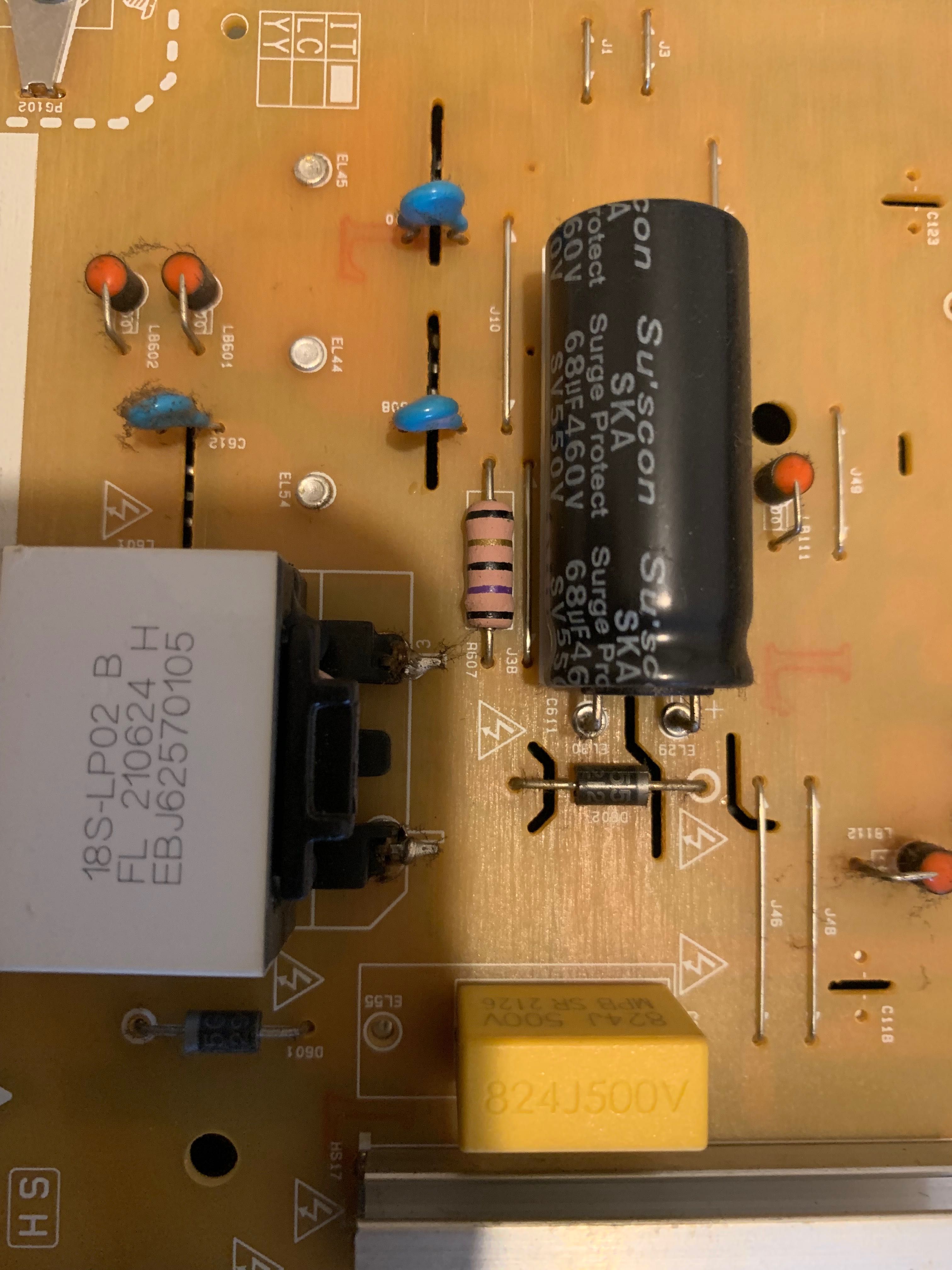 Vendo placa de tv. Mais a fonte marca LG de 55 polgadas
