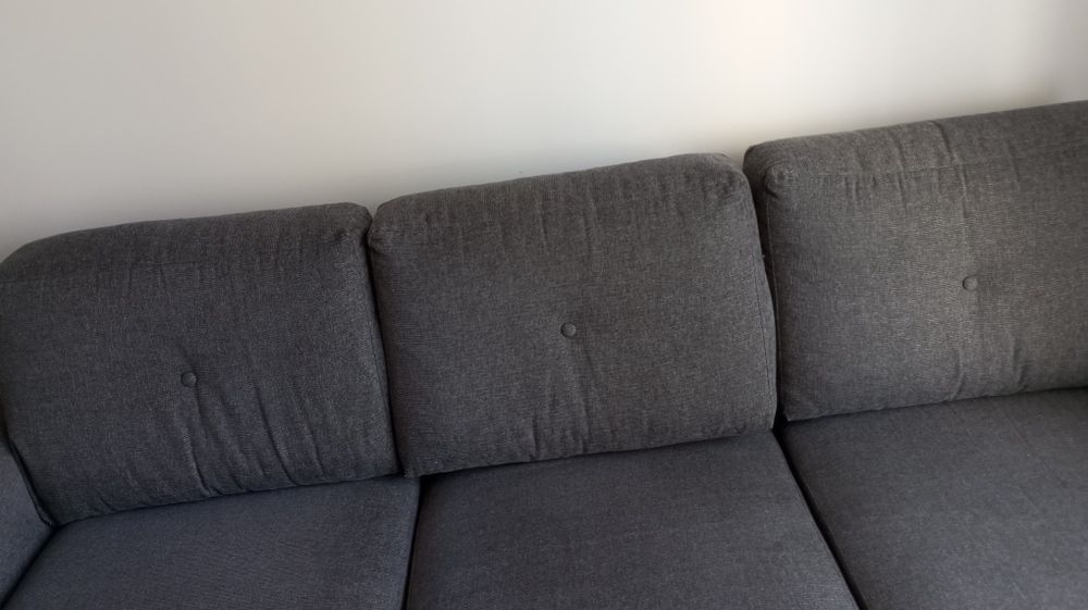 JYSK Kanapa rozkładana z szezlongiem VEJLBY, sofa