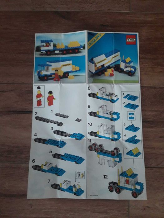 Instrukcja montażu lego LEGO Semi Truck 6367
