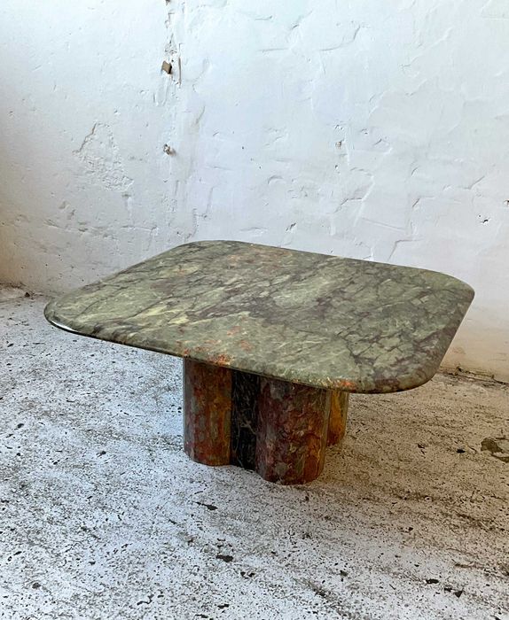 Stolik marmurowy lata 70 80 vintage design #133