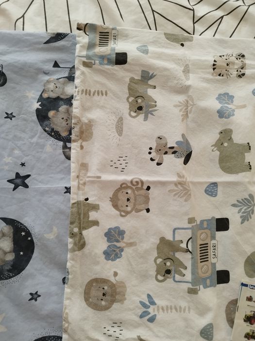 Komplet pościeli do łóżeczka, przedszkola, leżakowania