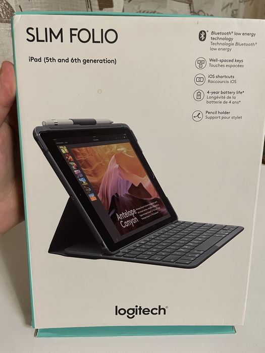 Клавиатура Slim Folio iPad 5th,6th