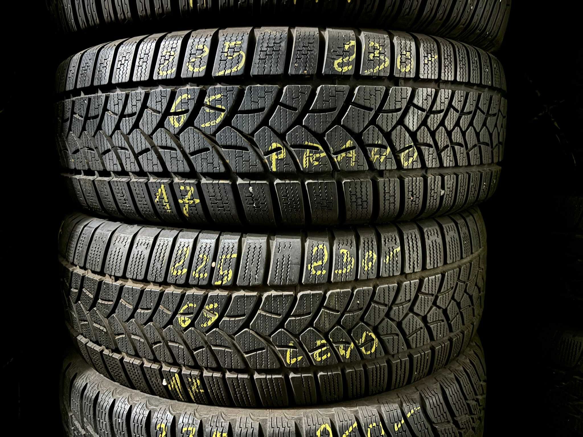 2X Opony Zimowe 225/65R17 FIRESTONE DESTINATION WINTER 8.3MM Całe!
