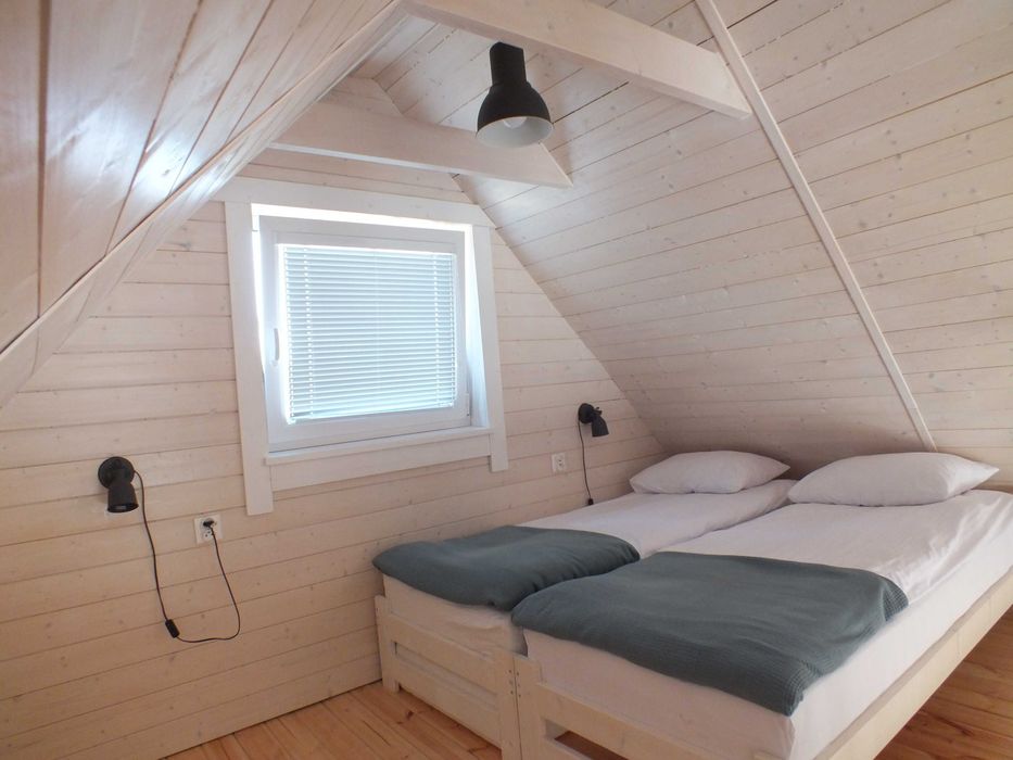 Domek z balią  jaccuzi,domek nad jeziorem, sauna, wolny Sylwester