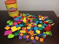 Play-Doh - WIELKI zestaw akcesoriów - 117 sztuk - nożyczki foremki etc