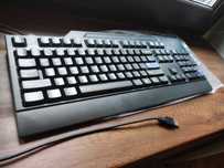 Klawiatura LENOVO KU-0225 QWERTY przewodowa USB, nowa, czarna