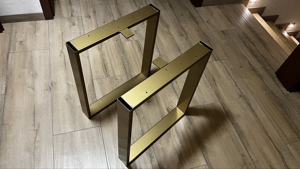 Nogi do ławy. Kolor złoty