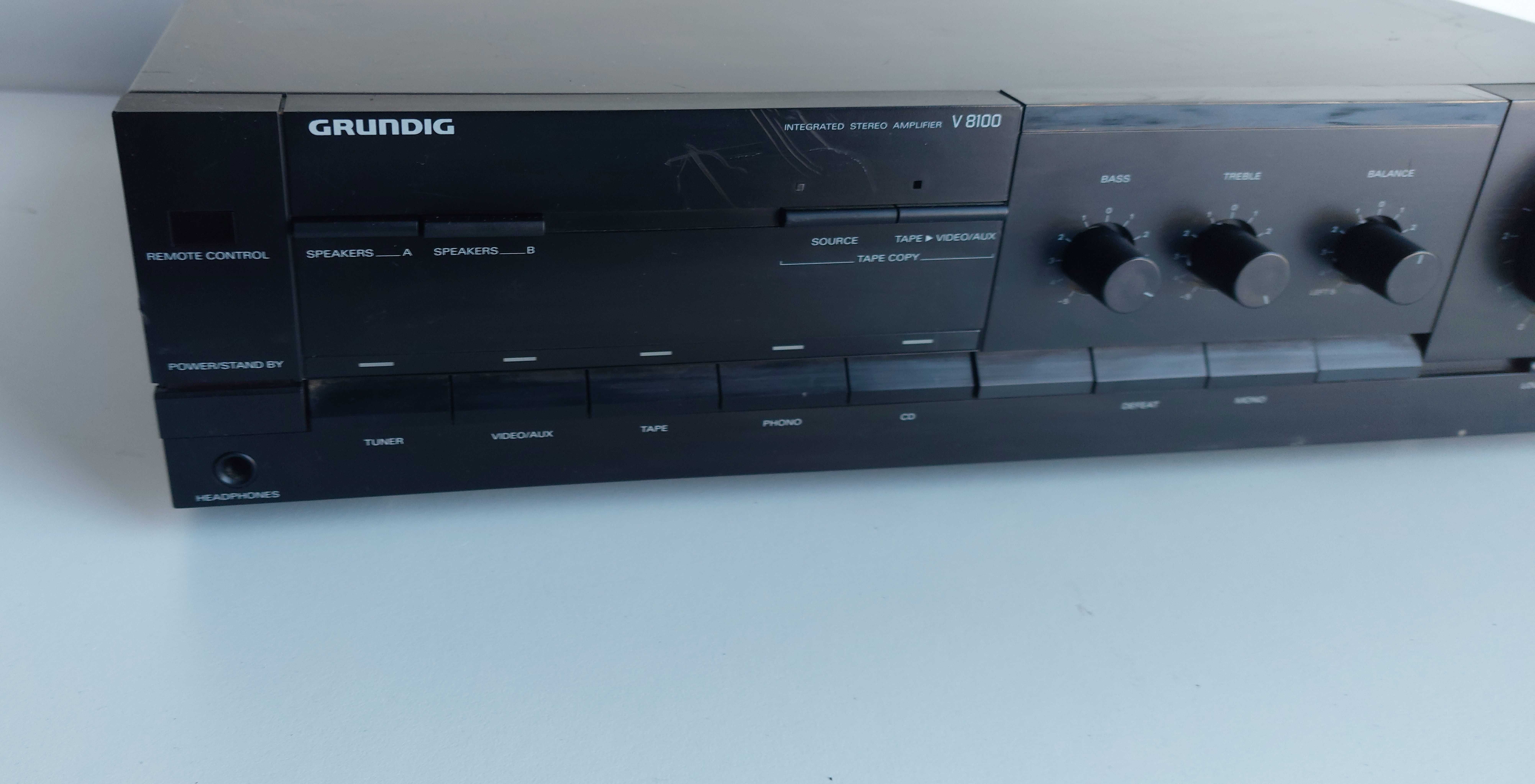 grundig v8100 wzmacniacz stereo