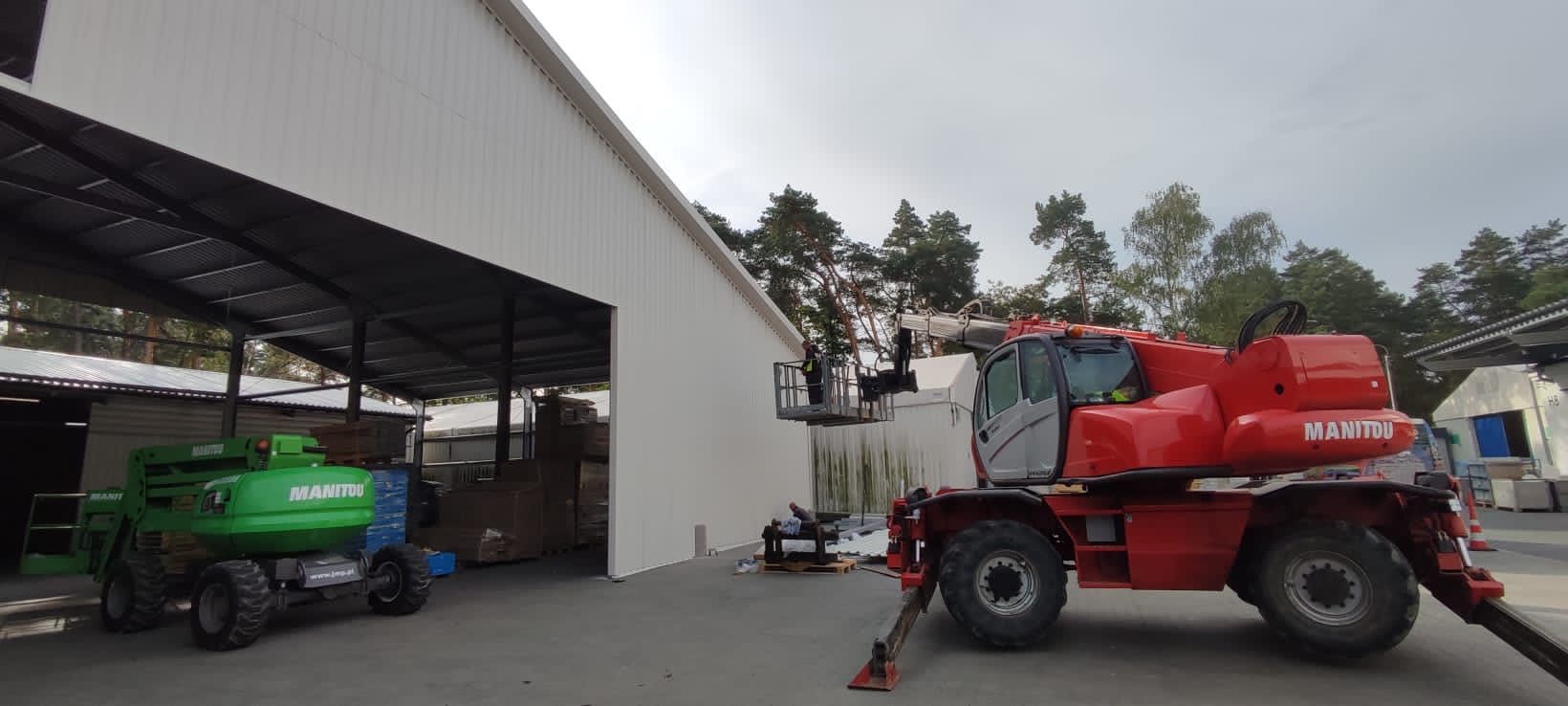 Manitou Mrt 1850 Privilege Ładowarka Obrotowa merlo