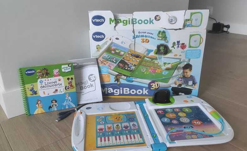 Magibook 3d język francuski Sprawny Nowy hologram