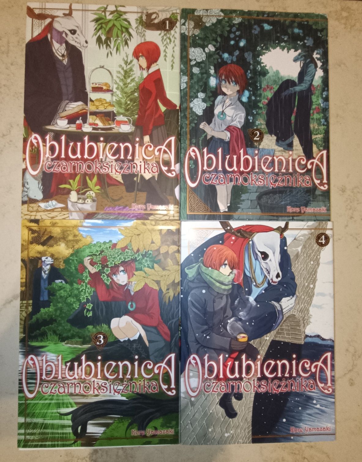 Manga Oblubienica Czarnoksiężnika tomy 1-4