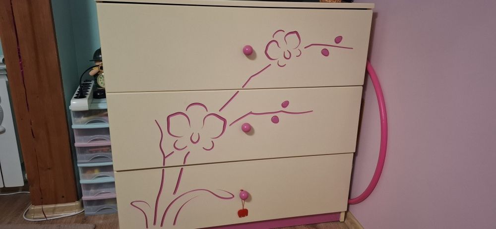 Meble meblik orchidea dla dziewczynki