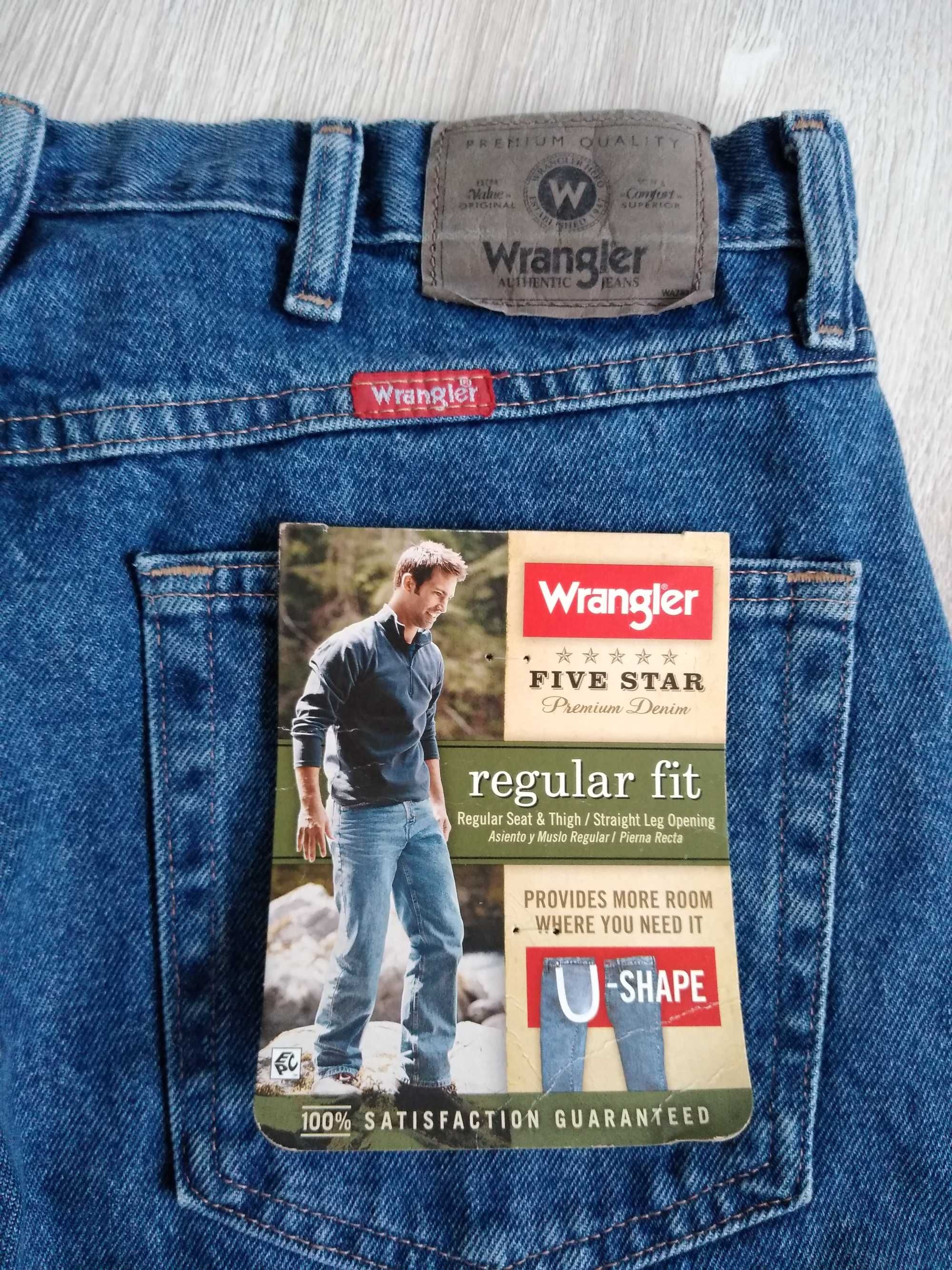 Jeansy Wrangler Regular Fit W34 L32