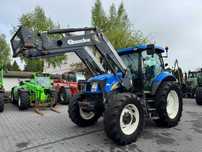 NEW HOLLAND T6020 ELITE + QUICKE Q55 / Kabina amortyzowana / Klima /