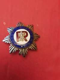 Odznaka generalska Związek Rezerwistów ,srebrna  z kontrą