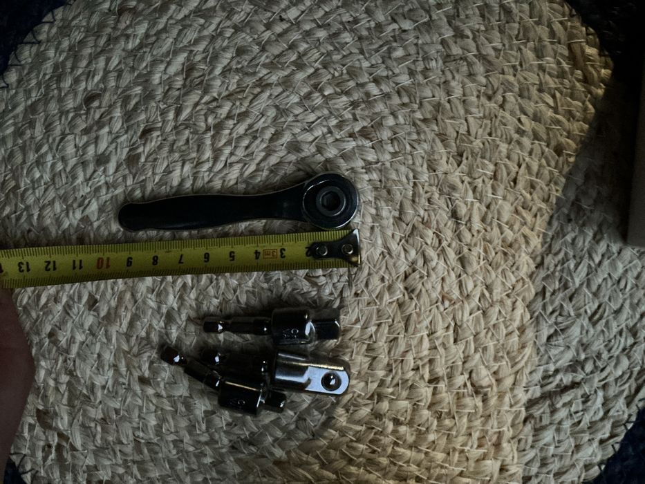 НаборІнструментів 4штВороток трещотка карданчикиПодовжувачі1/4 3/8 1/2