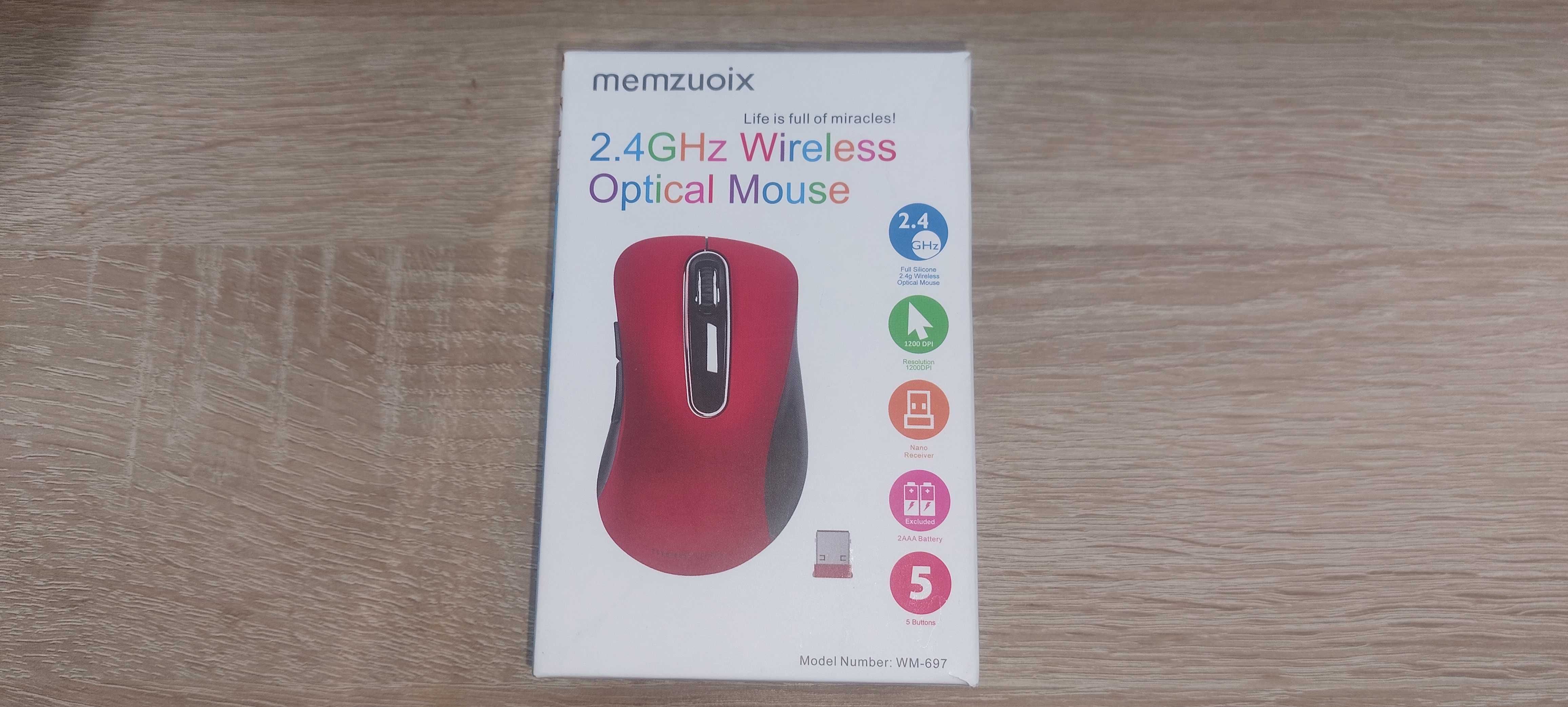 Mysz optyczna bezprzewodowa Memzuoix WM697 2,4G