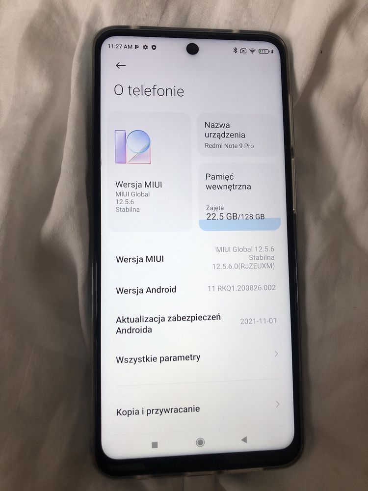 Telefon Xiaomi Redmi note 9 pro