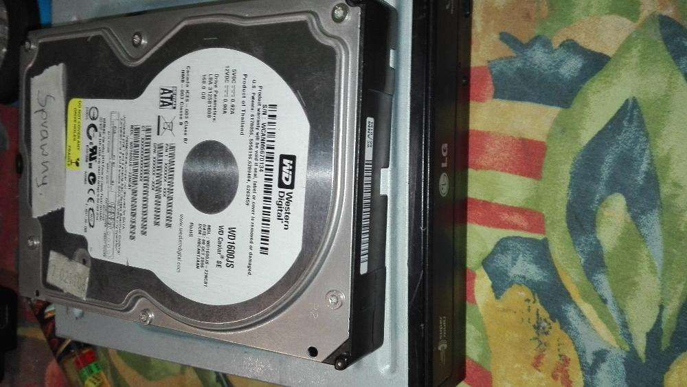 Dysk Twardy 160G plus Napend DVD na Sata.