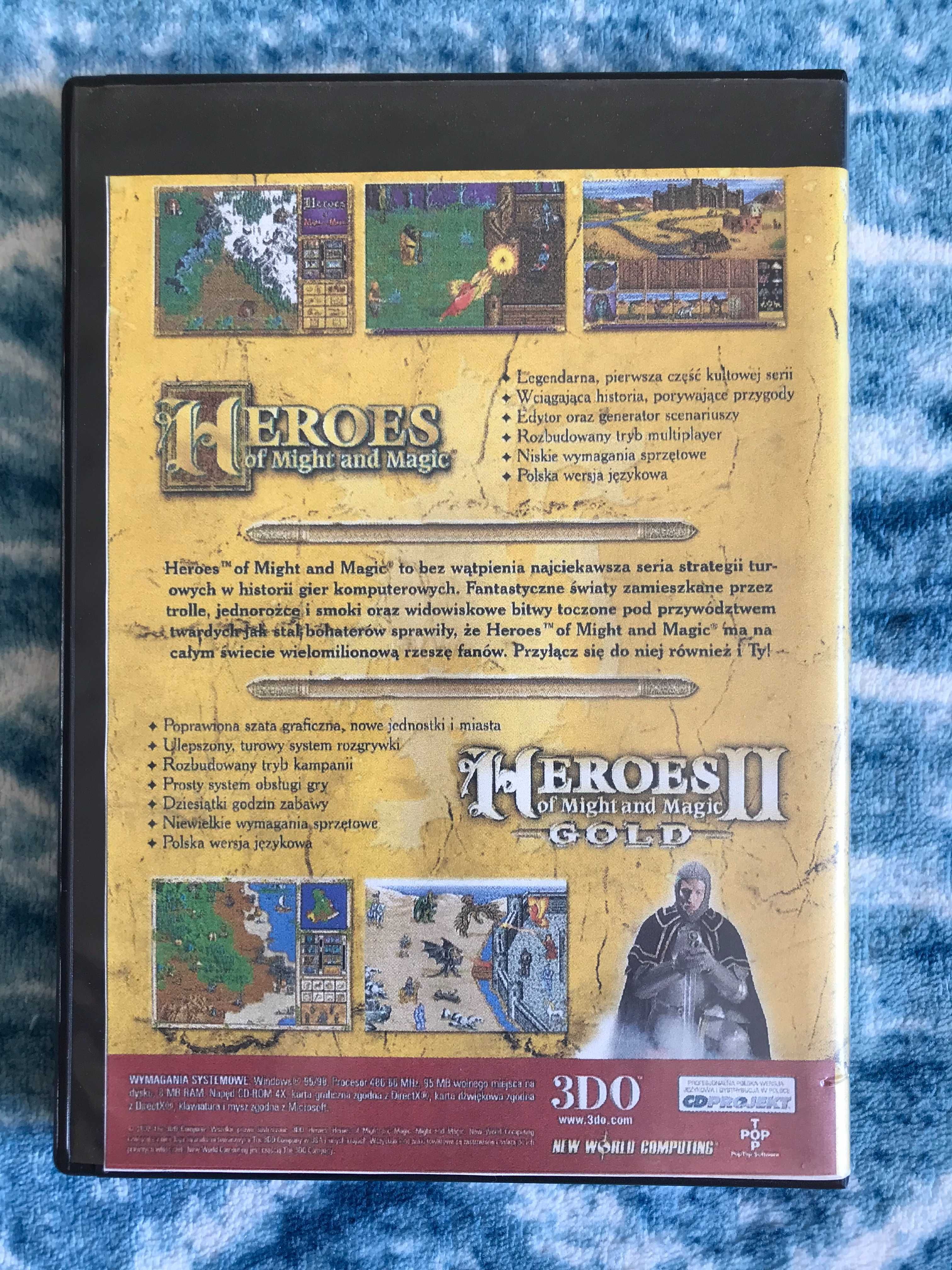 Heroes of Might & Magic I-II 2xCD 3DO NWC 2002