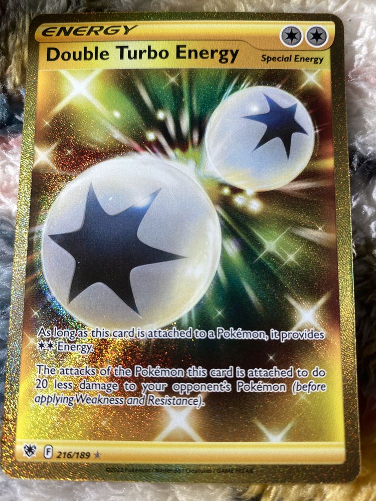 Double Turbo Energy Pokemon Card