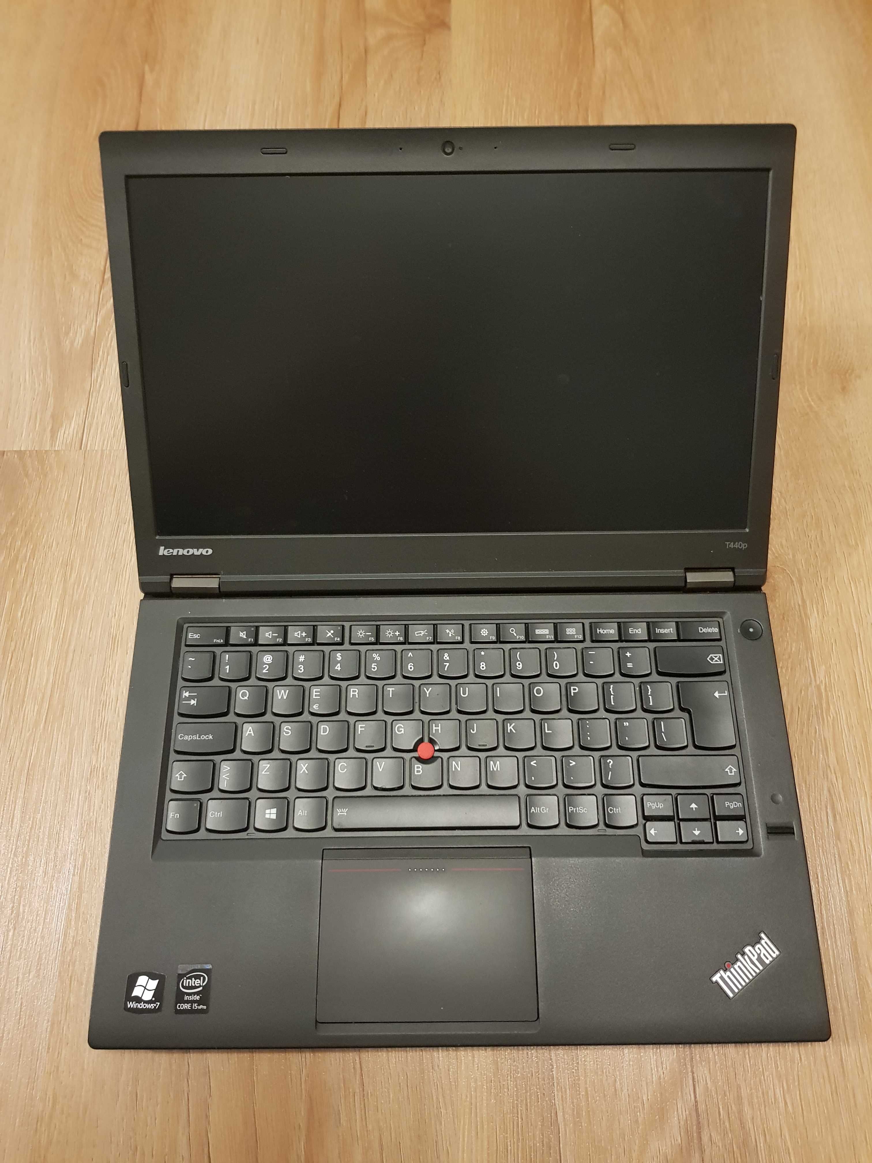 Laptop Lenovo ThinkPad T440p / i5 / 8 GB RAM / Win 10 Pro