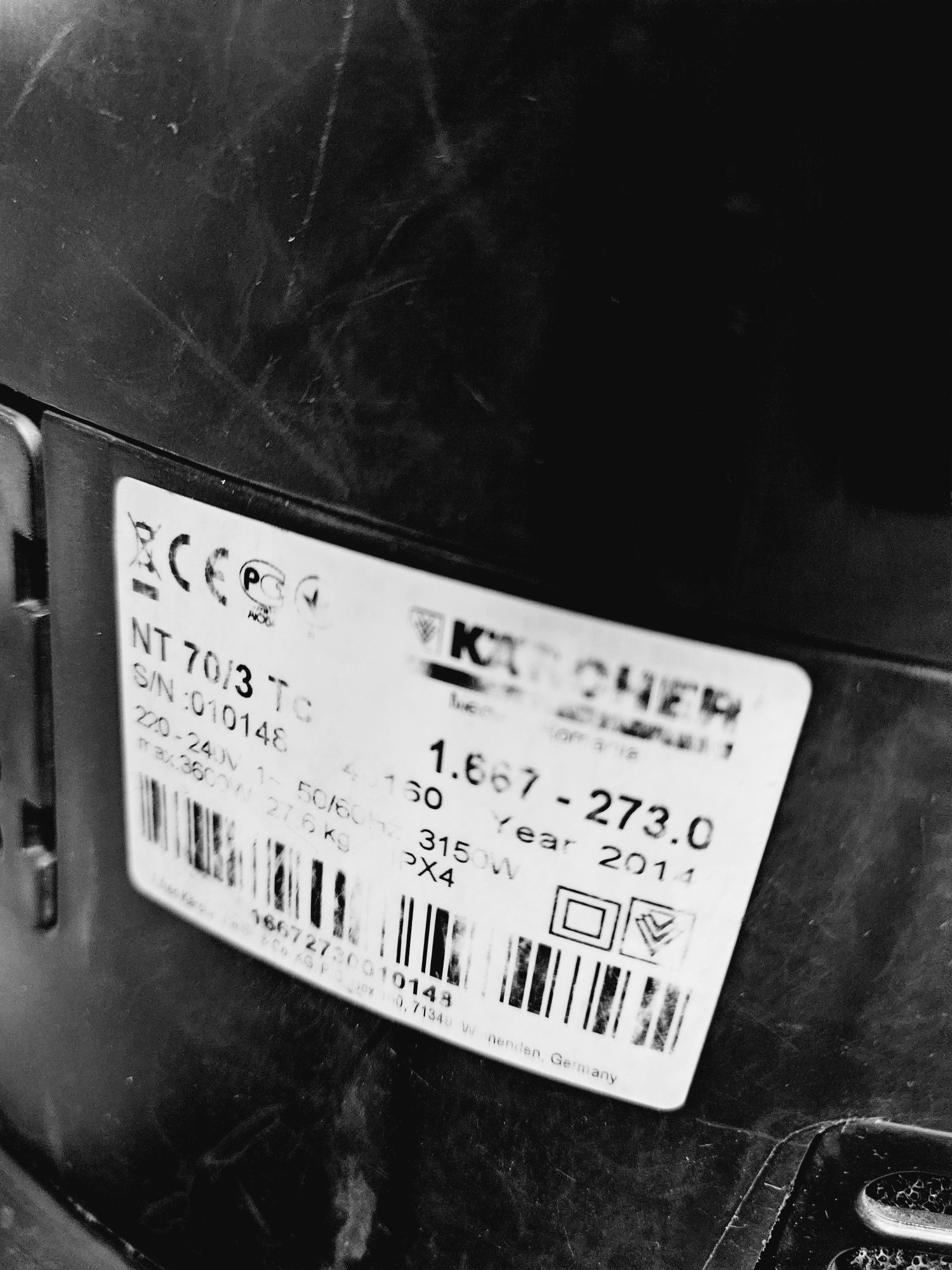 Profesjonalny odkurzacz Karcher NT 70/3