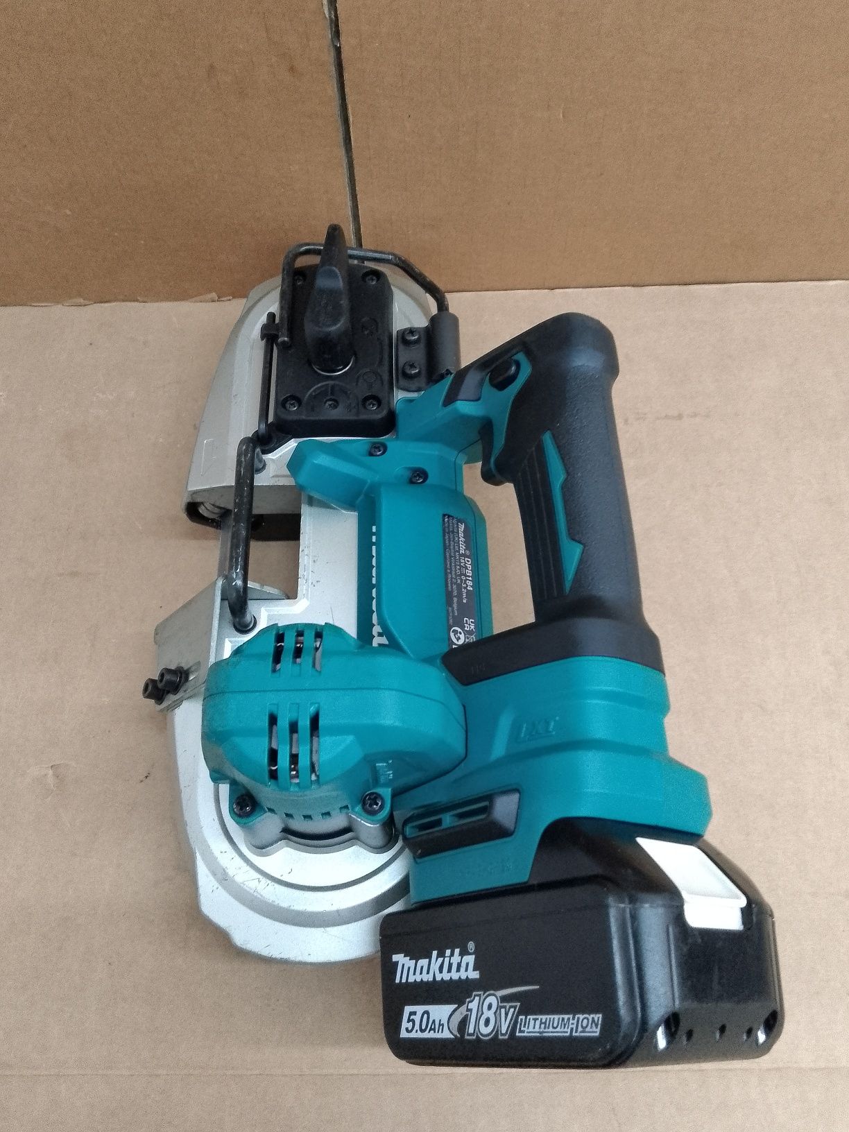 Makita DPB184 Piła Taśmowa Pilarka Brushless 51x51mm 18V 5.0Ah 2023.5r