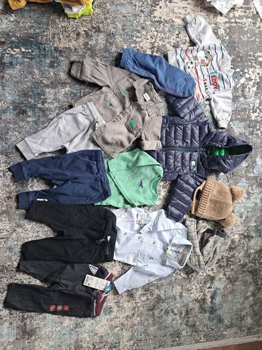 Paka ubranek dziecięcych r. 68.