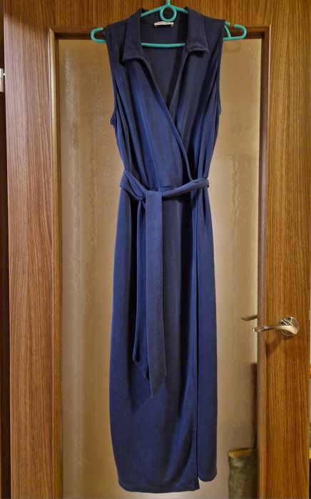 granatowa sukienka r. 38