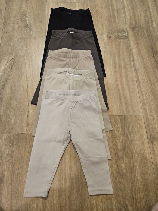 Legginsy H&M r.74 5-pak