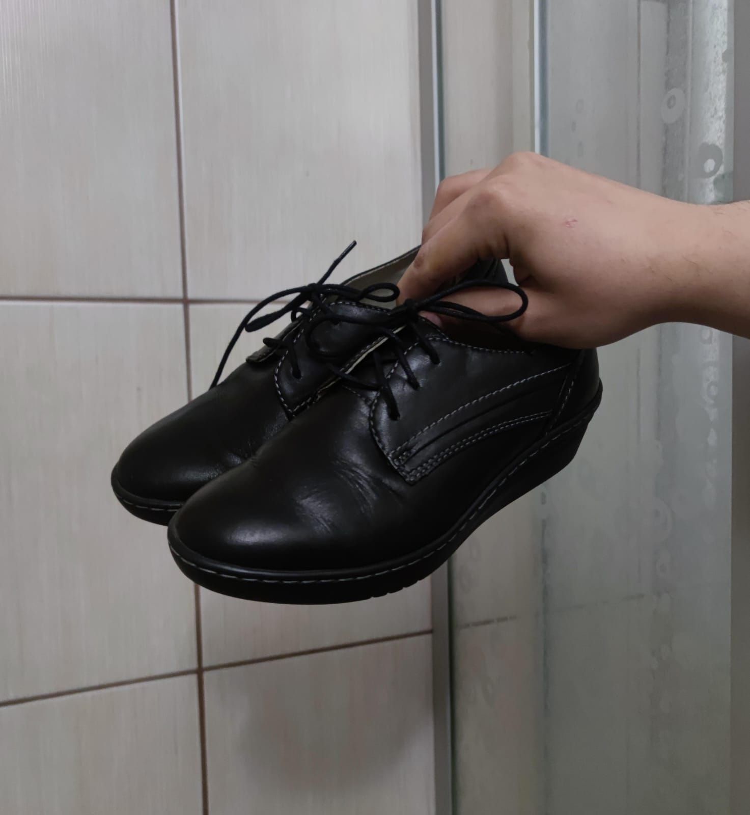 półbuty letnie jesienne 36 buty damskie sznurowane buty lekkie wsuwane