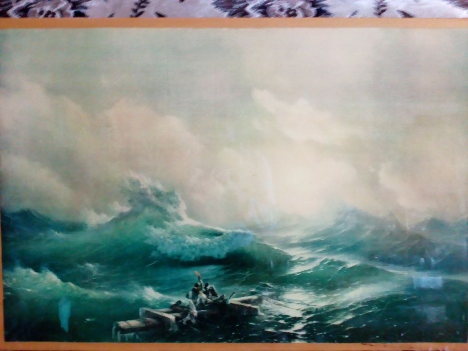 картина - фото Девятый вал Айвазовский