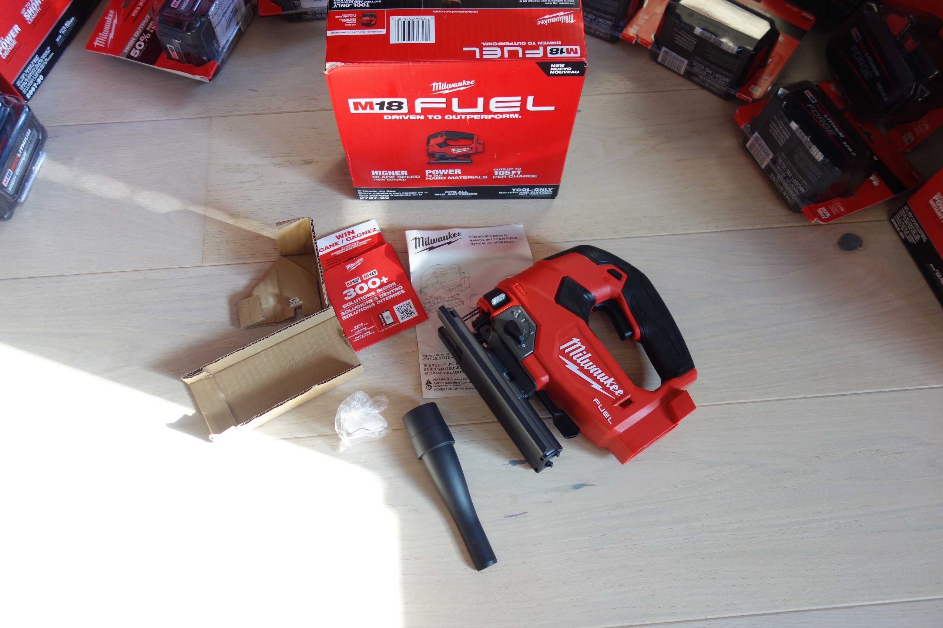 Milwaukee M18™ FUEL™ Wyrzynarka FJS-0 / 2737-20 z USA