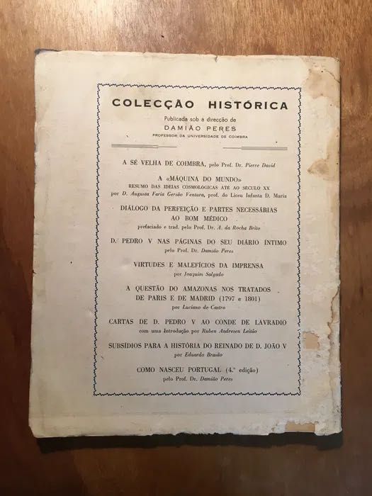 DAMIÃO PERES - Como nasceu Portugal - 1955