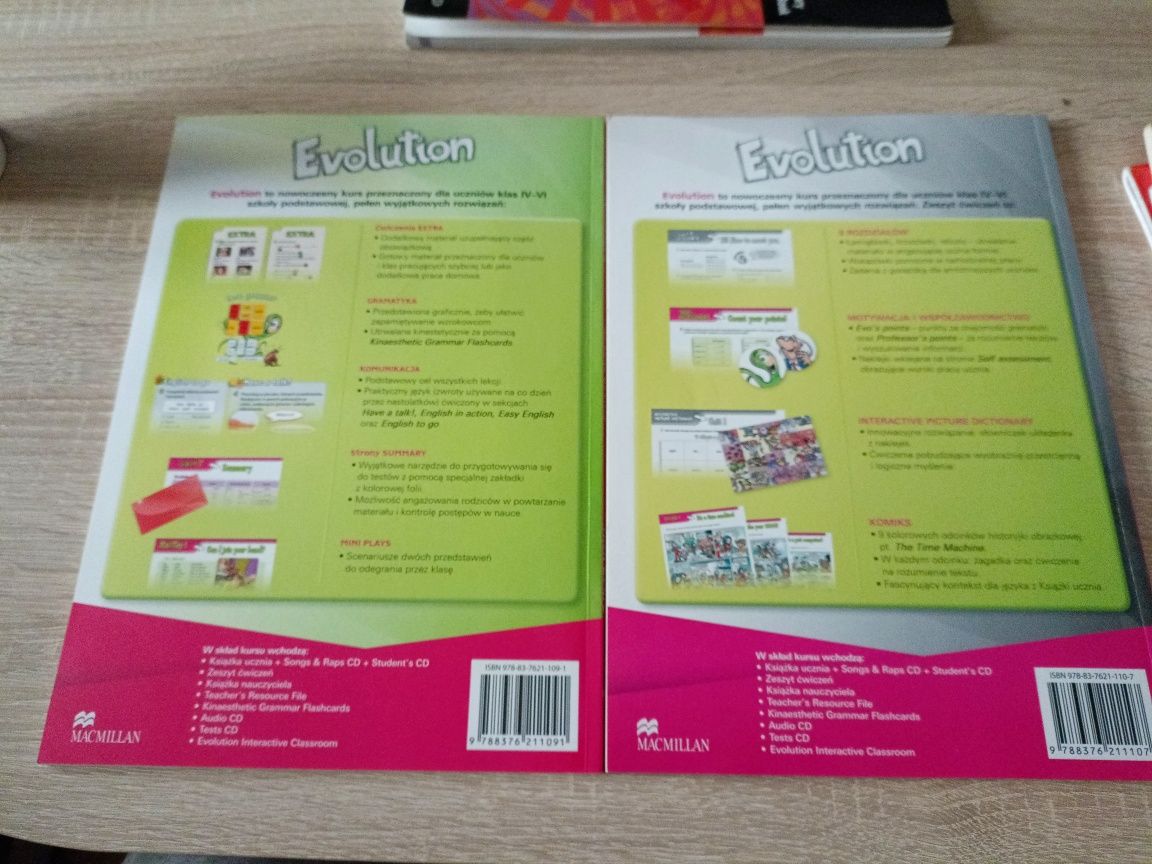Evolution 1 podręcznik i ćwiczenia