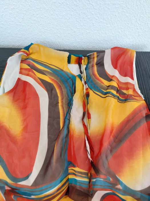 Blusa manga à cava M