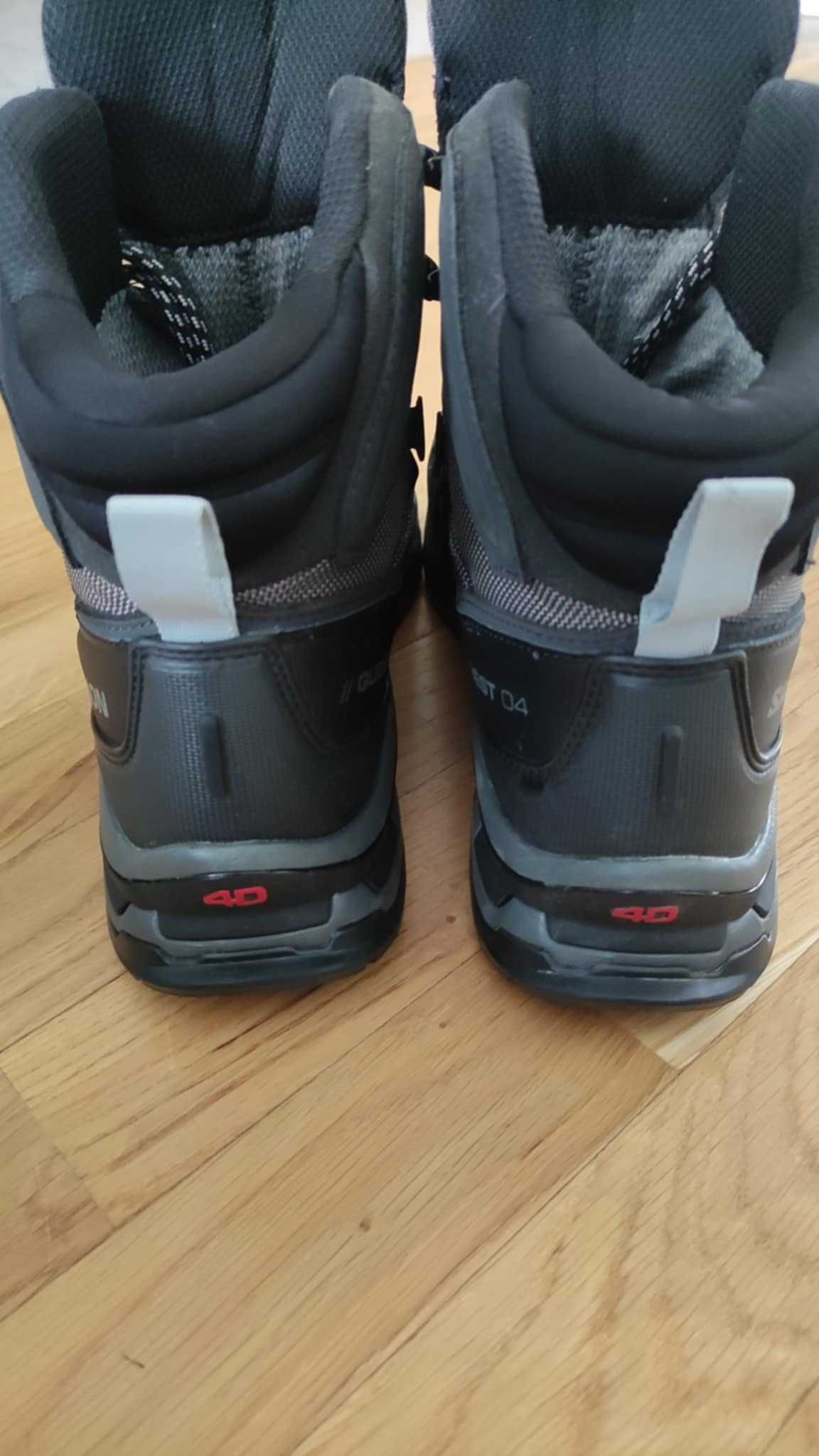 Wysokie buty trekkingowe wodoodporne Salomon Quest r. 42 i 2/3