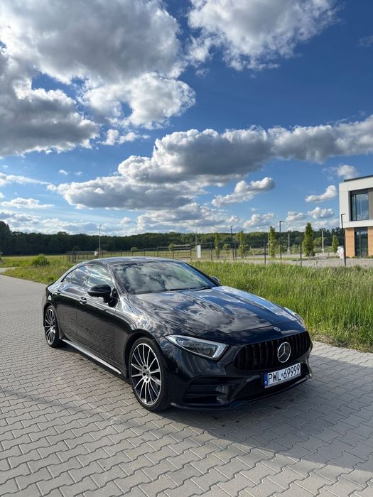 Mercedes-Benz CLS Mercedes cls 300d 2019 r bogata wersja wyposażeniowa
