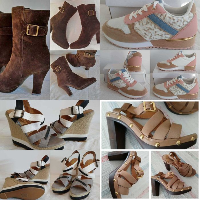 Calçado de senhora. Vários modelos,  tamanhos 35 ao 40. Novos.