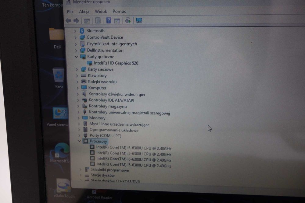 Laptop Pancerny Dell 7414 i5 14' HD Dotyk 16GB 512 SSD W11 GW FV