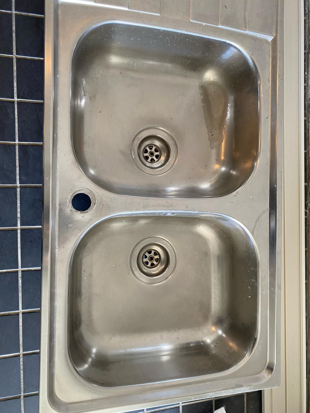 Lava louça duplo em inox cozinha