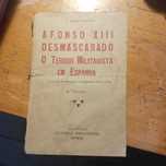 V. Blasco Ibanez, Afonso XIII Desmascarado