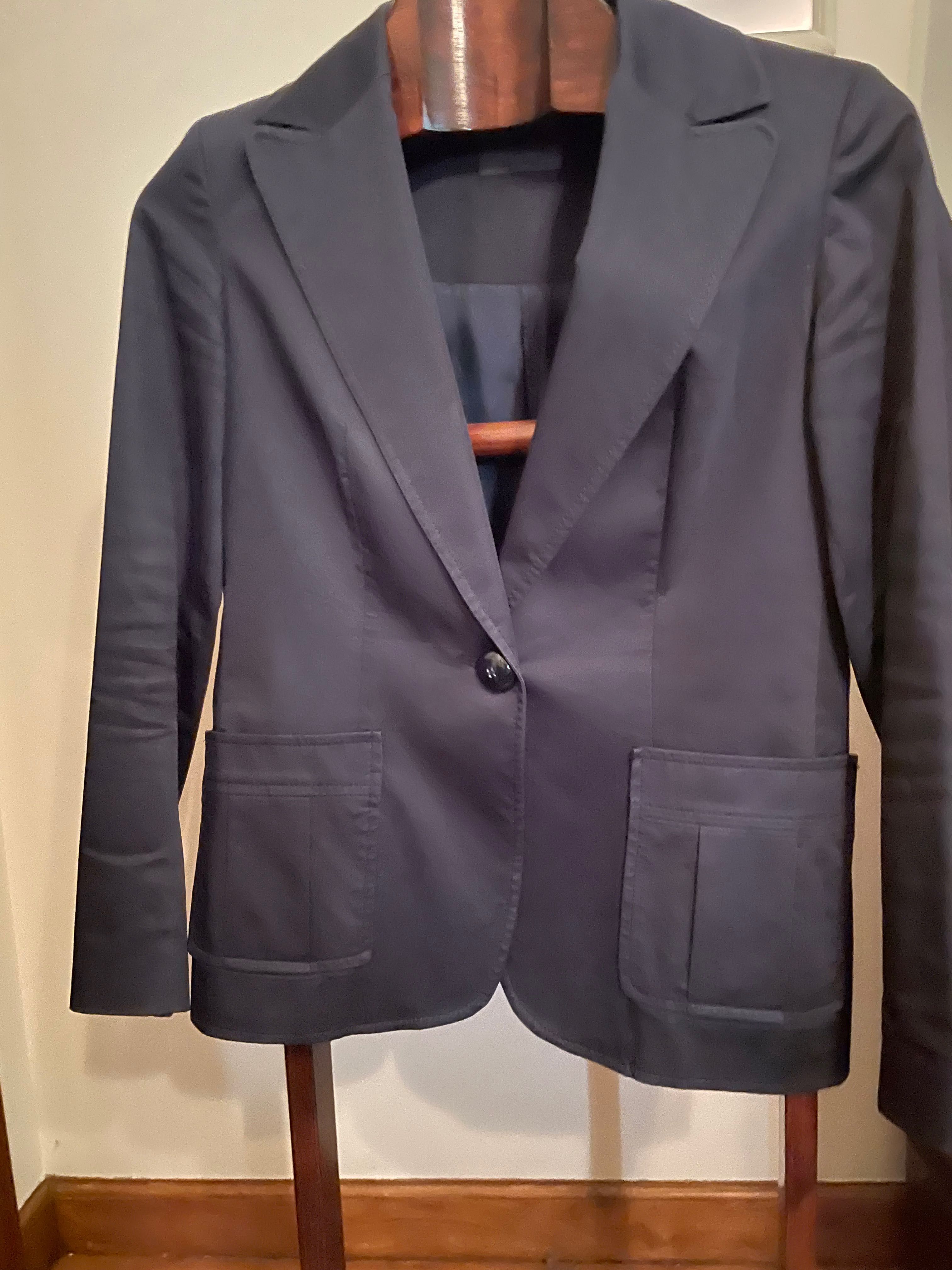 Blazer azul marinho senhora