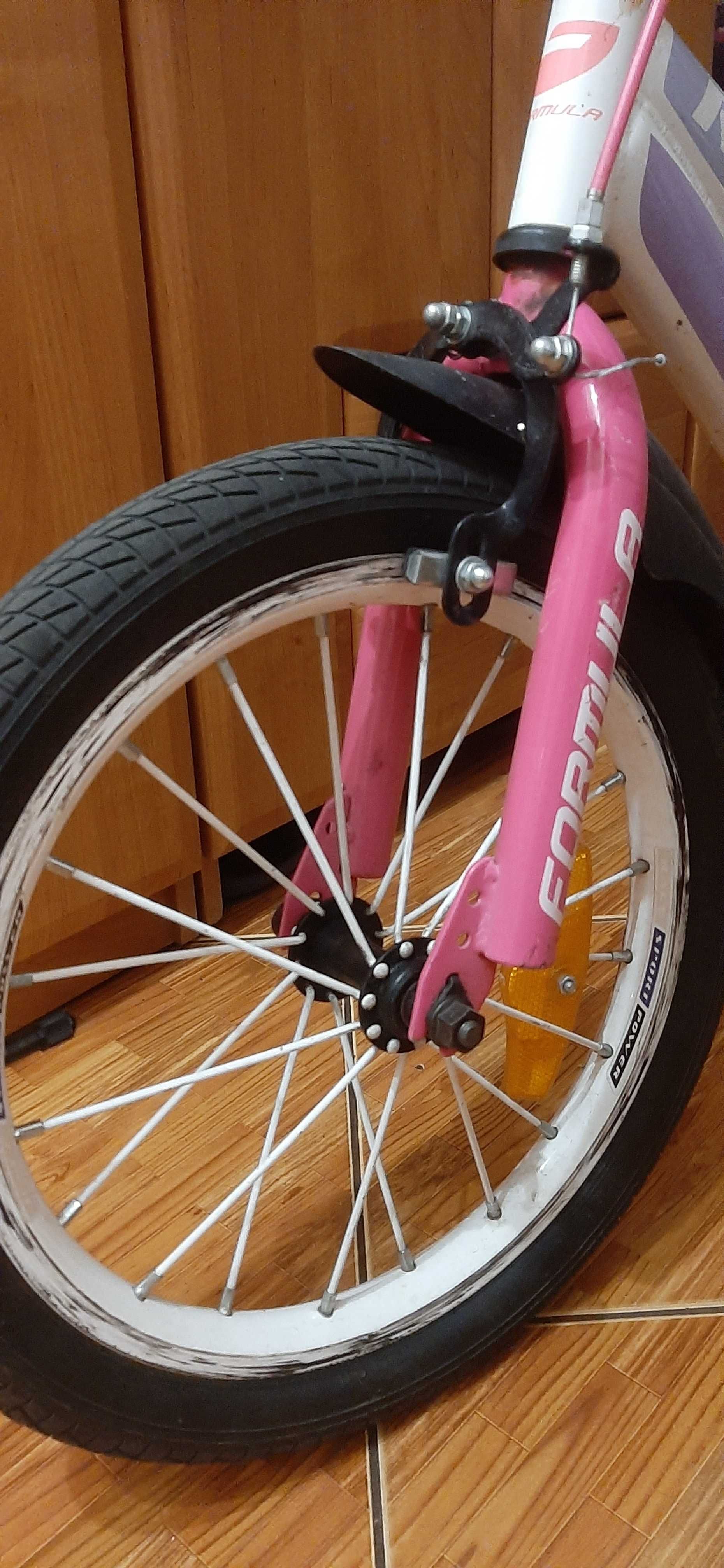 Велосипед для дівчинки (3-6 років), колеса 16''