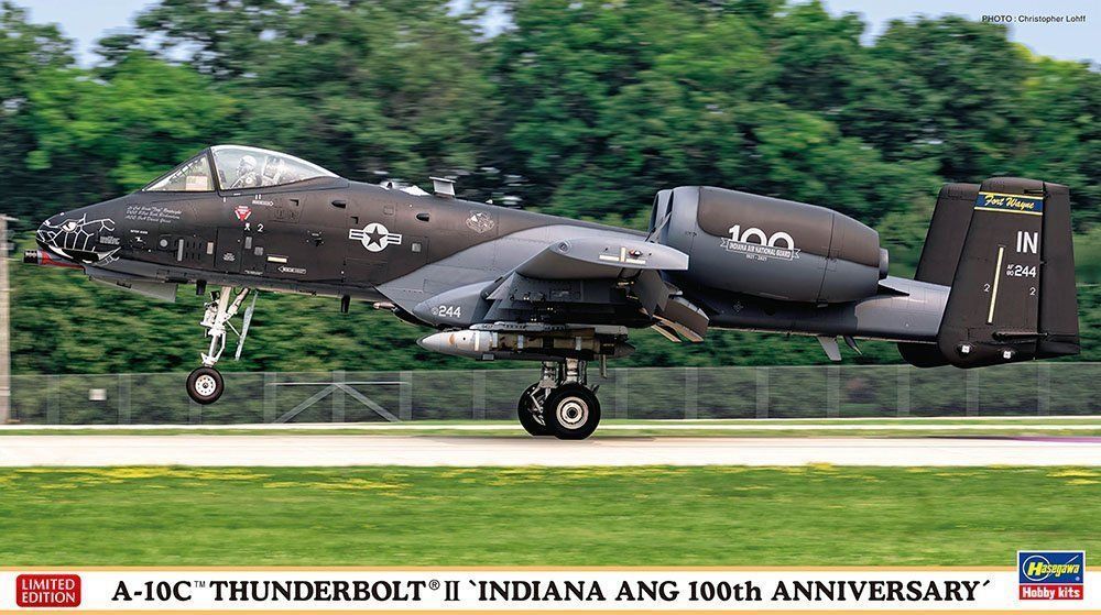 Hasegawa 02409 A-10C Thunderbolt II Indiana ANG 100th Anniversary 1/72