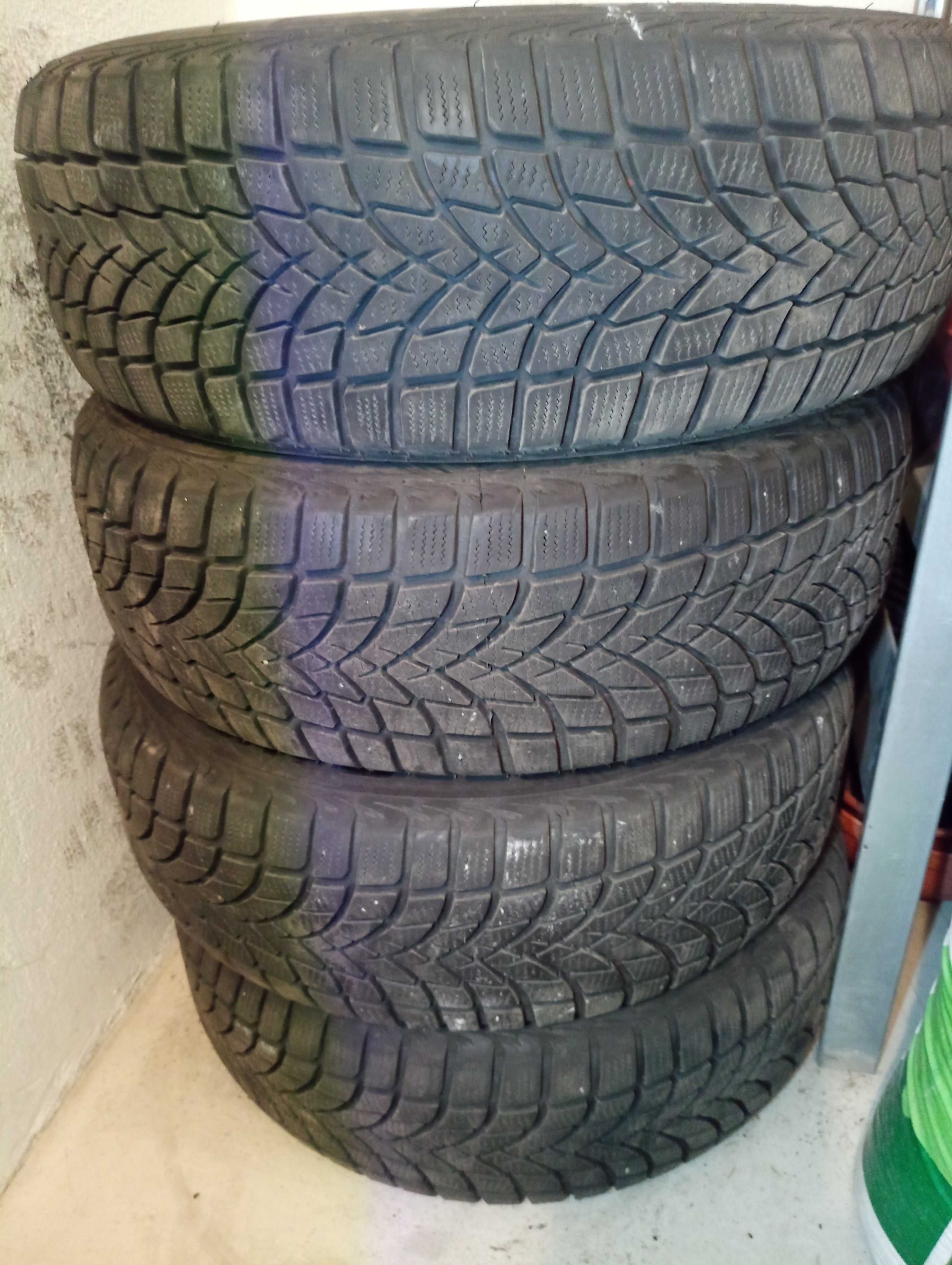 Sprzedam opony 205/55R16 zimowe