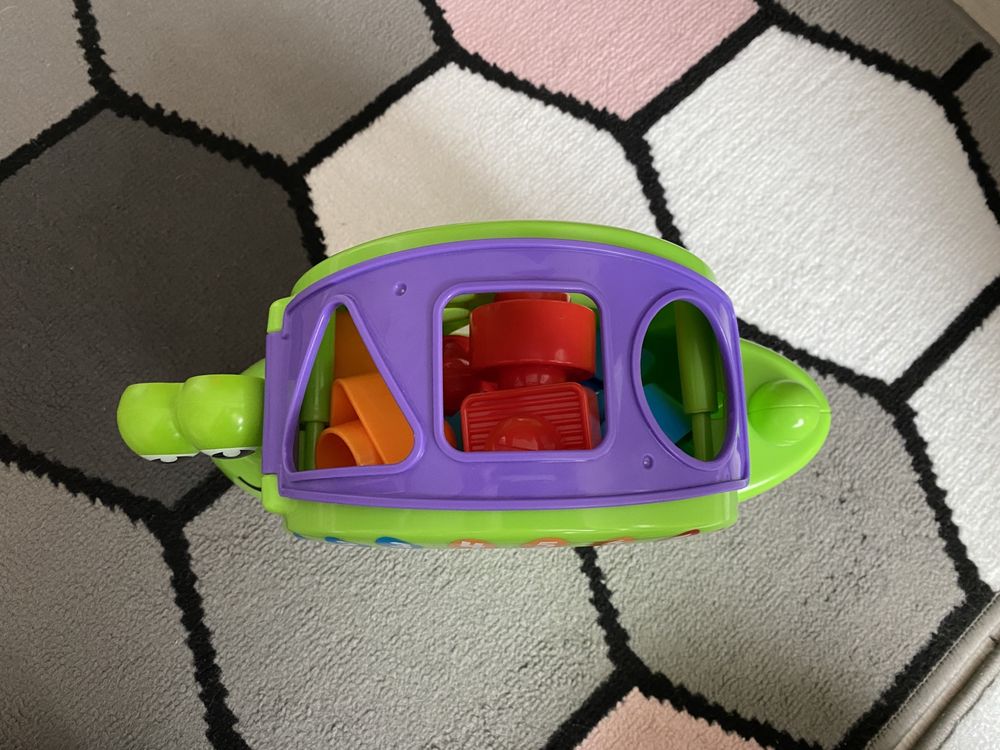 Fisher-Price, Śpiewający ślimak, sorter kształtów, zabawka niemowlęca