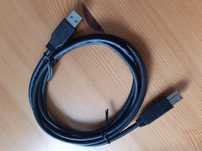 Czarny kabel DisplayPort