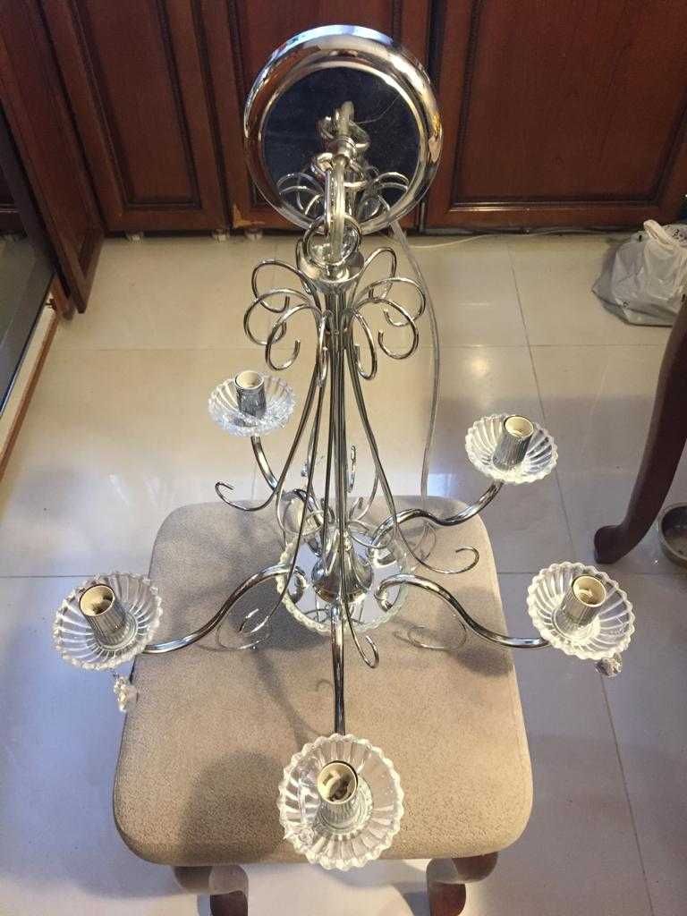 Lampa sufitowa z kryształami HOMEBASE